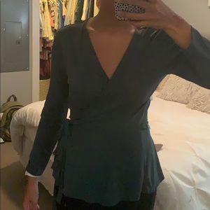 Wrap blouse for sale!